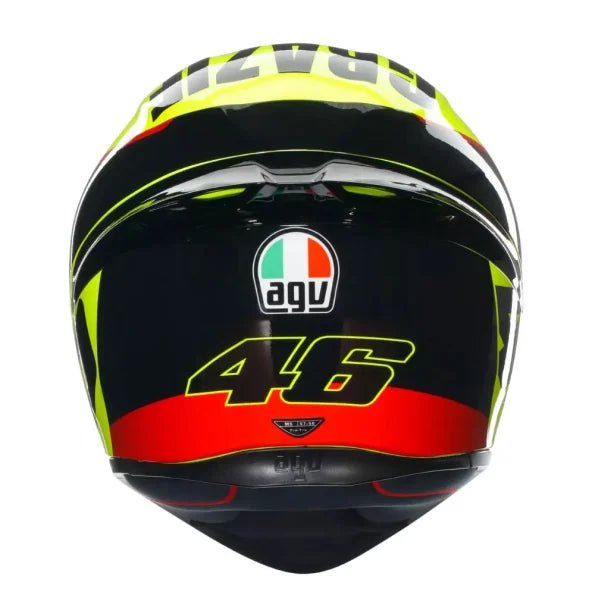 AGV K1 S Grazie Vale Helmet rear detail with dual air extractors | 6KIOM