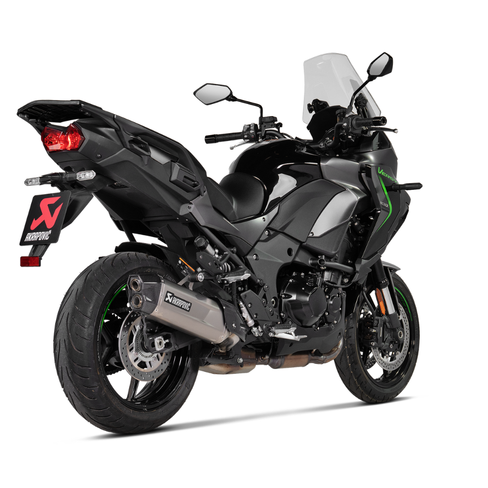 Kawasaki Versys 1100 (2025+) Akrapovic Slip-On Titanium Exhaust