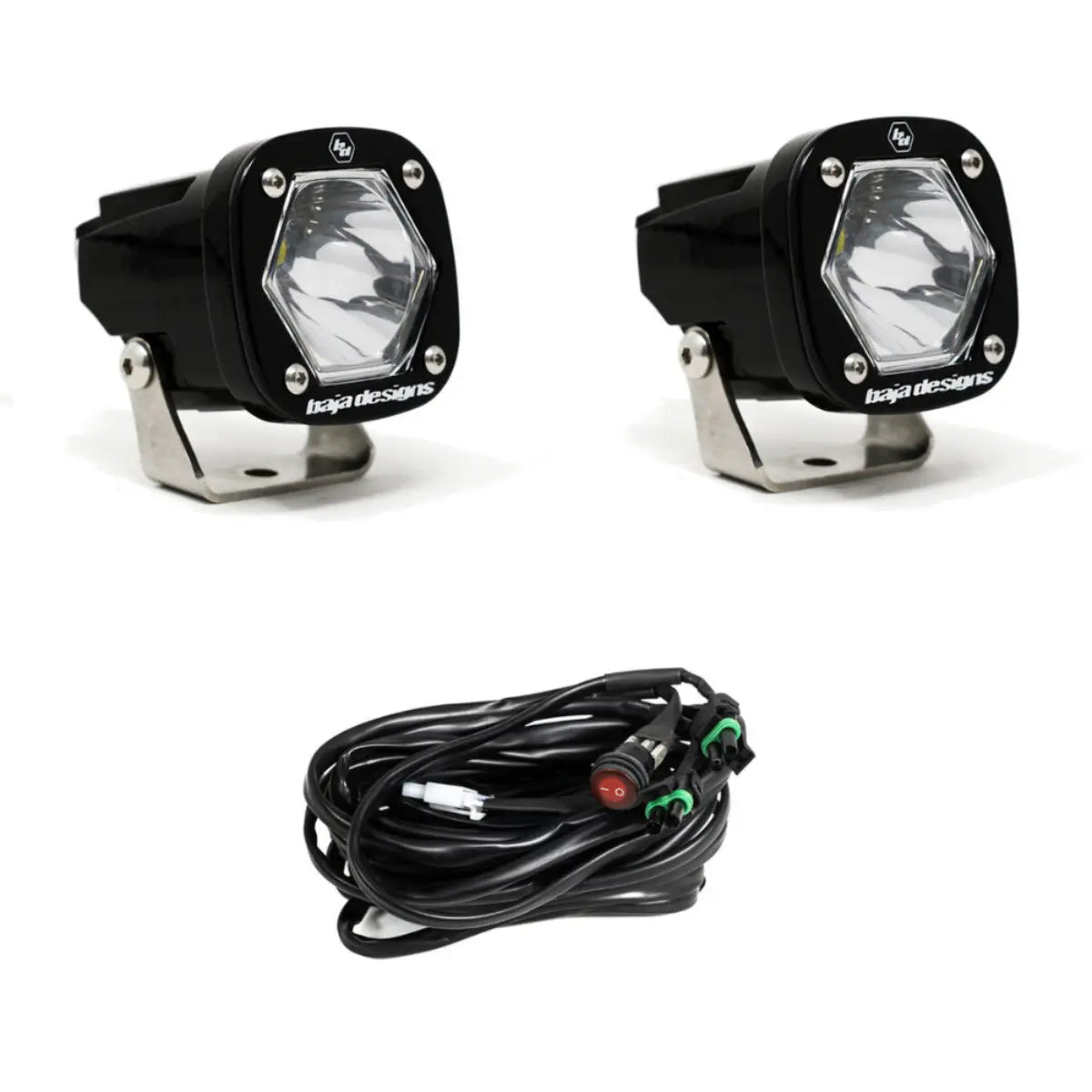 Baja Designs S1 Black LED Auxiliary Light Pod - Universal - 6KIOMAuxiliary Lights