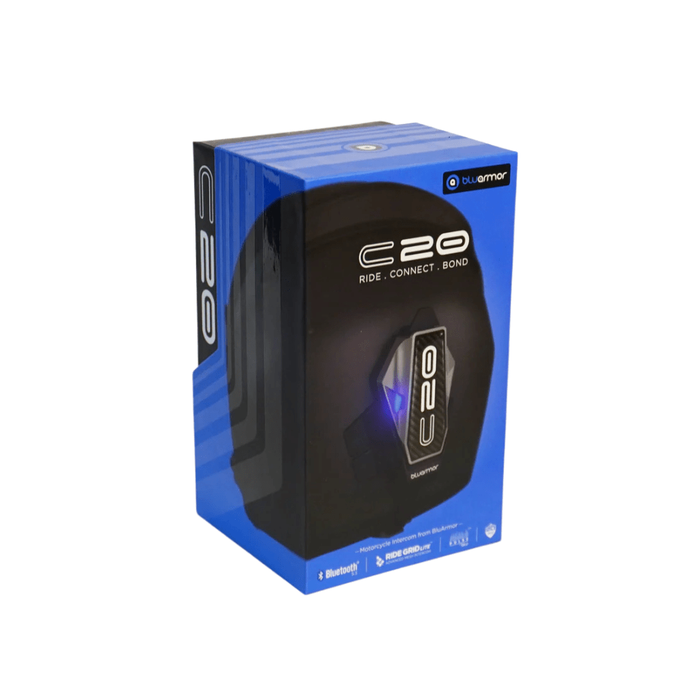 BluArmor C20 Helmet Communication Device - 6KIOMBluetooth Intercom