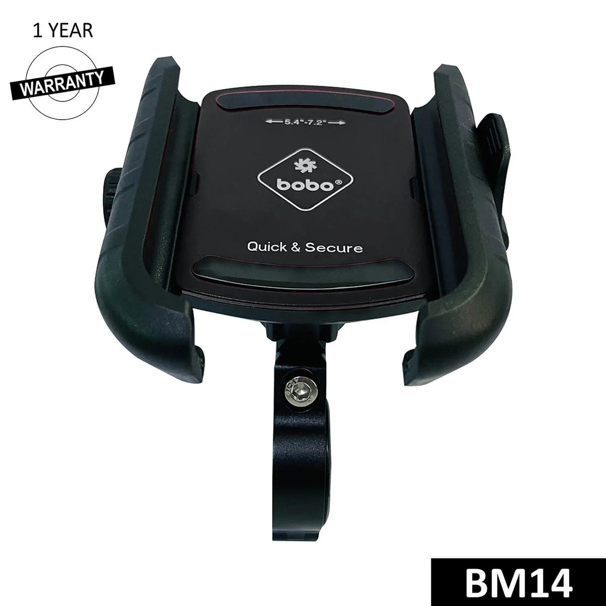 BOBO BM14 Quick Release Enhanced BM4 Bike Phone Holder for Smartphones - 6KIOMMobile Mounts & Chargers