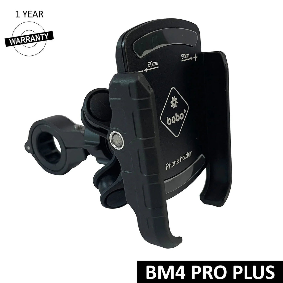 BOBO BM4 PRO PLUS Jaw - Grip Bike Phone Holder with Vibration Damper - 6KIOMMobile Mounts & Chargers