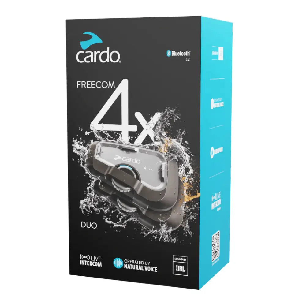 Cardo Freecom 4X Bluetooth Intercom - 6KIOMBluetooth Intercom