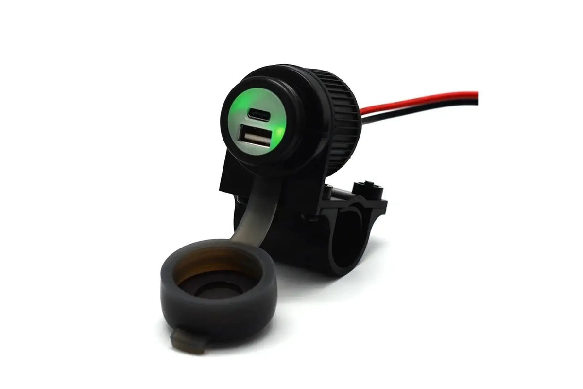 Cliff Top Magnetic USB Handlebar A+C - 6KIOMMobile Mounts & Chargers