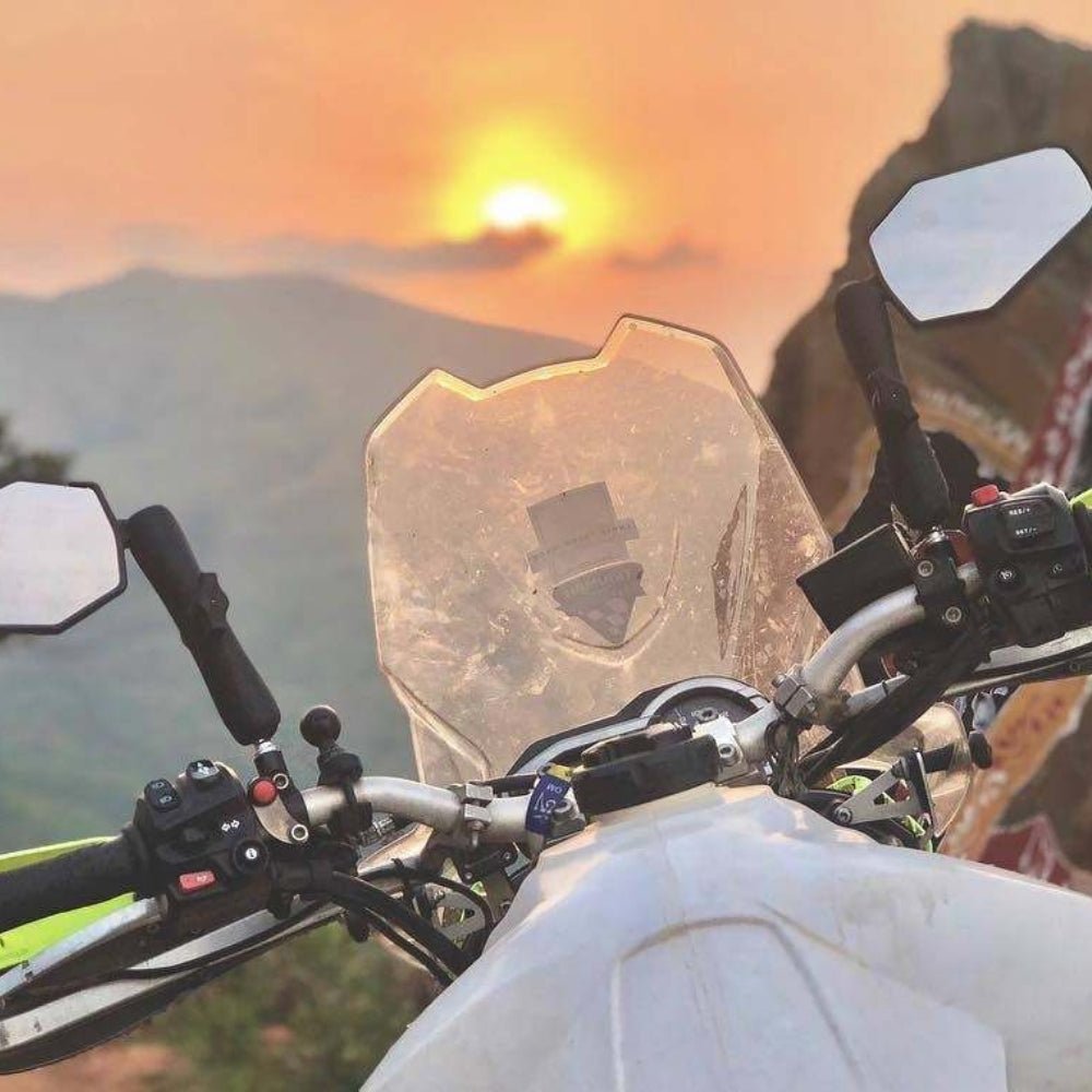 Doubletake Adventure Mirror (M10 1.5) with RAM Mount – Base Kit (Pair) - 6KIOMMirrors