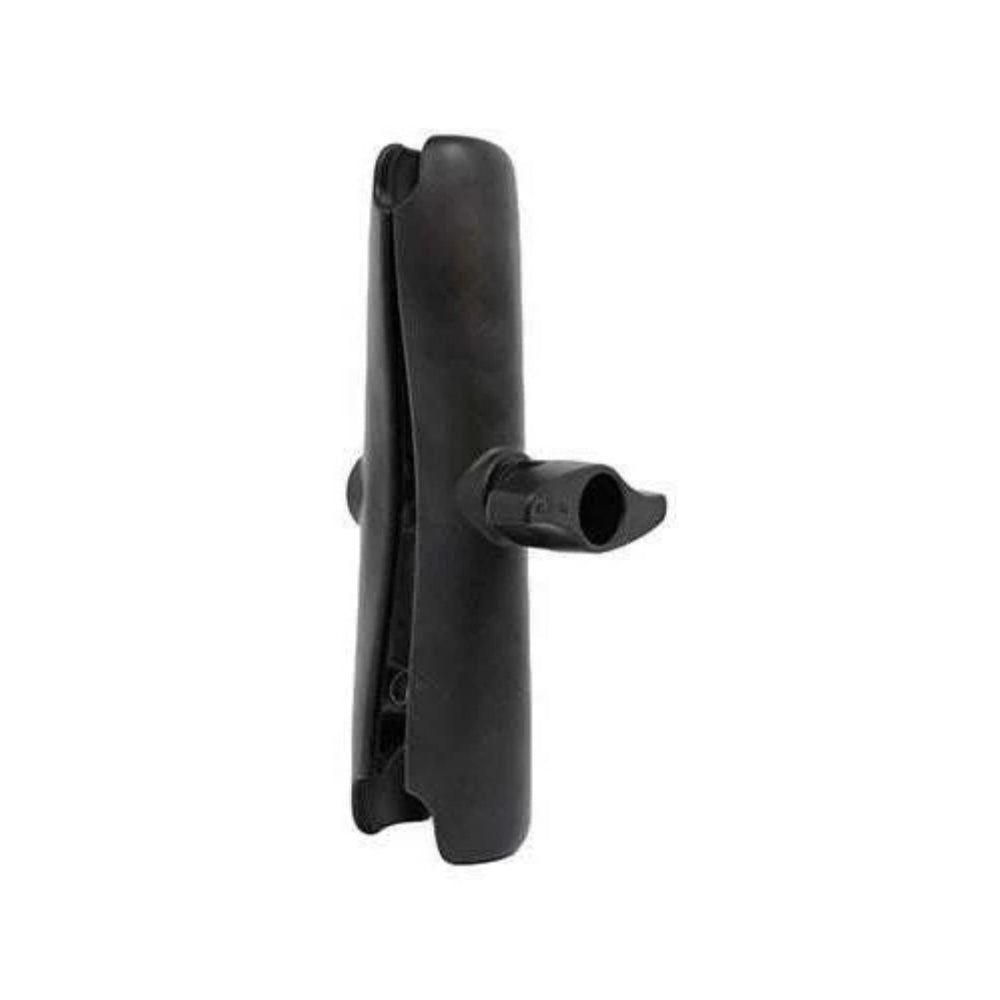 Doubletake Adventure Mirrors mounted on an adventure motorcycle handlebar