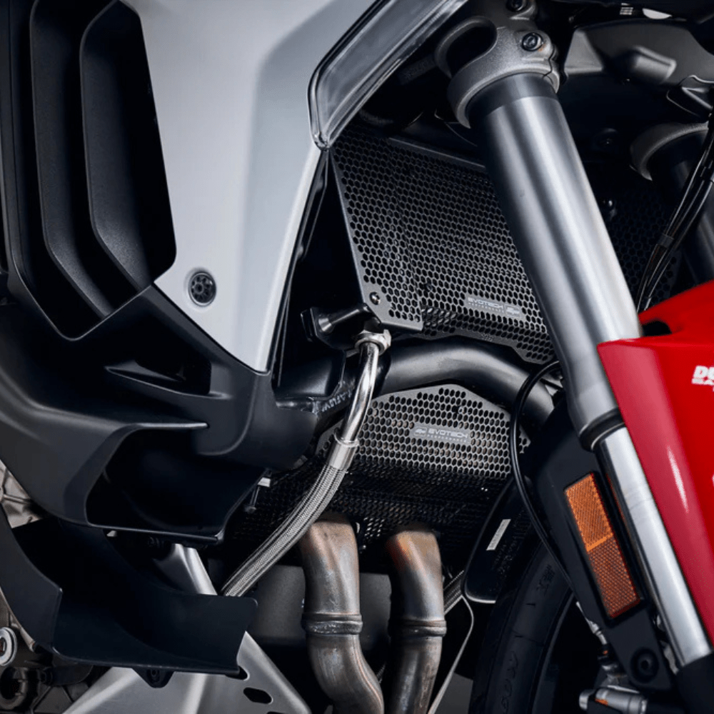 Ducati Multistrada V4 2021+ Cylinder Head Guard – Evotech Performance - 6KIOMEngine Guard