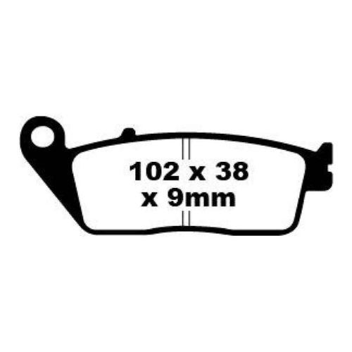 EBC FA142HH Fully Sintered Brake Pads - Front - 6KIOMPerformance Parts