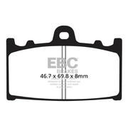 EBC FA158HH Fully Sintered Brake Pads - Rear - 6KIOMPerformance Parts