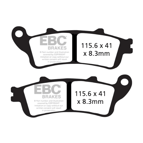 EBC FA261HH Fully Sintered Brake Pads - Front - 6KIOMPerformance Parts