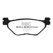 EBC FA319/2HH Fully Sintered Brake Pads - Rear - 6KIOMPerformance Parts