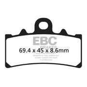 EBC FA606HH Fully Sintered Brake Pads - Front - 6KIOMPerformance Parts