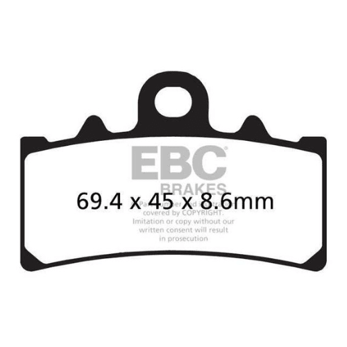 EBC FA606HH Fully Sintered Brake Pads - Front - 6KIOMPerformance Parts