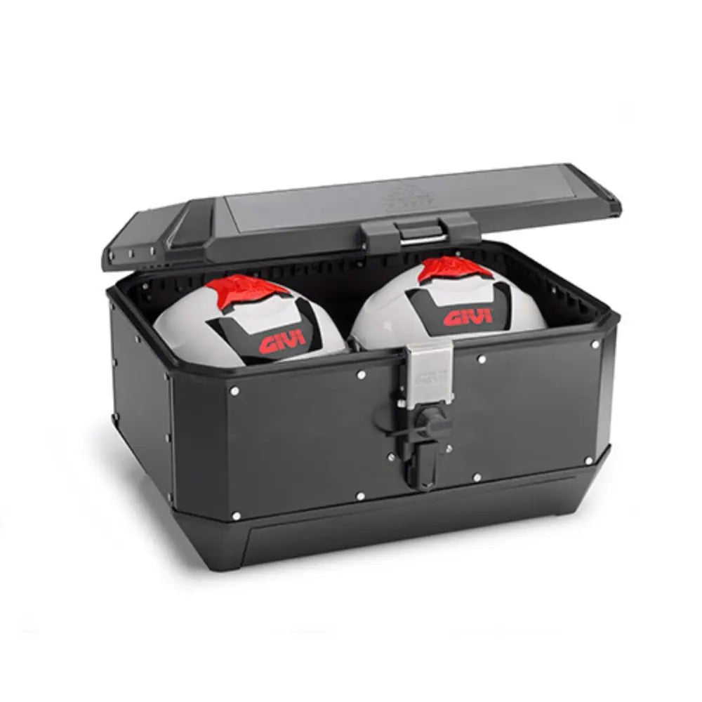 GIVI ALA56B Trekker Alaska 56L Aluminium Top Case Black Line - 6KIOMLuggage