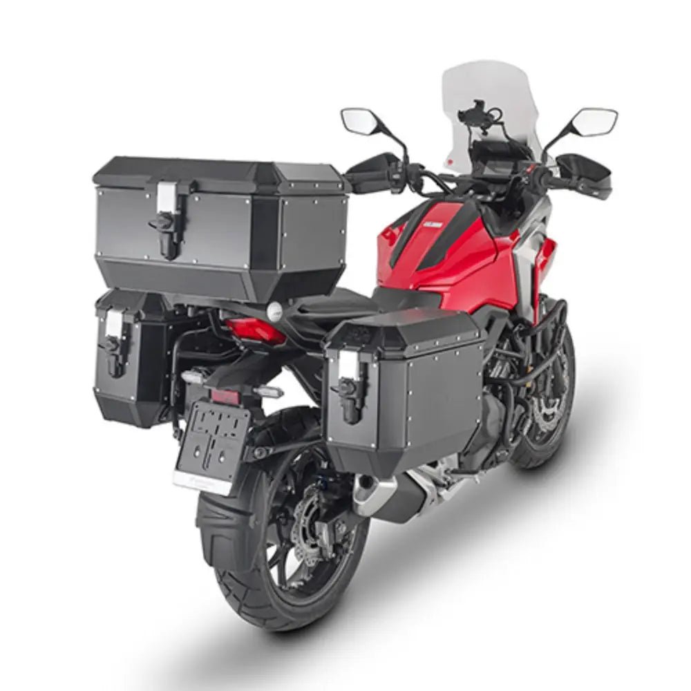 GIVI ALA56B Trekker Alaska 56L Aluminium Top Case Black Line - 6KIOMLuggage