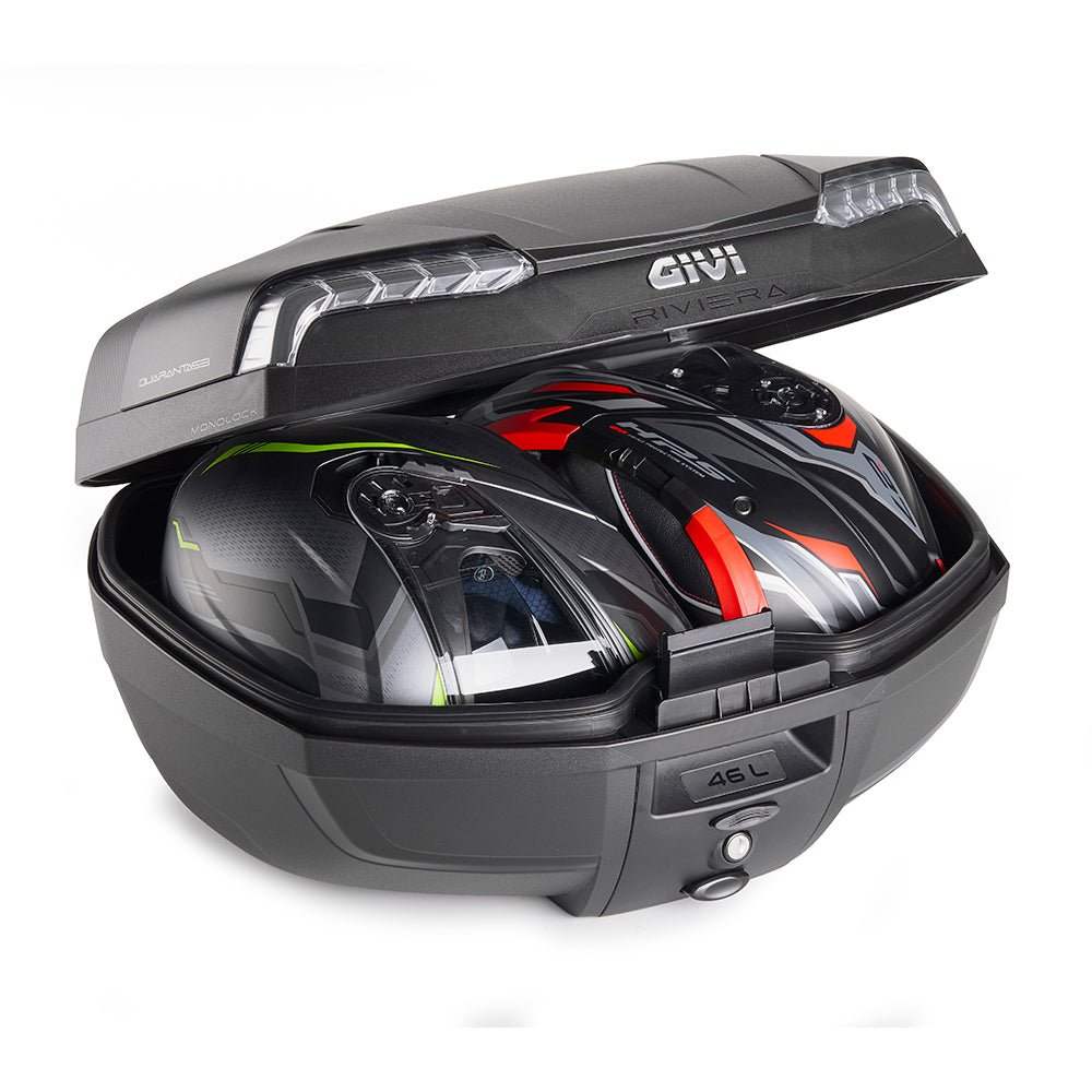 GIVI E46NT – 46L Monolock Top Case (Smoked Reflector) - 6KIOMLuggage