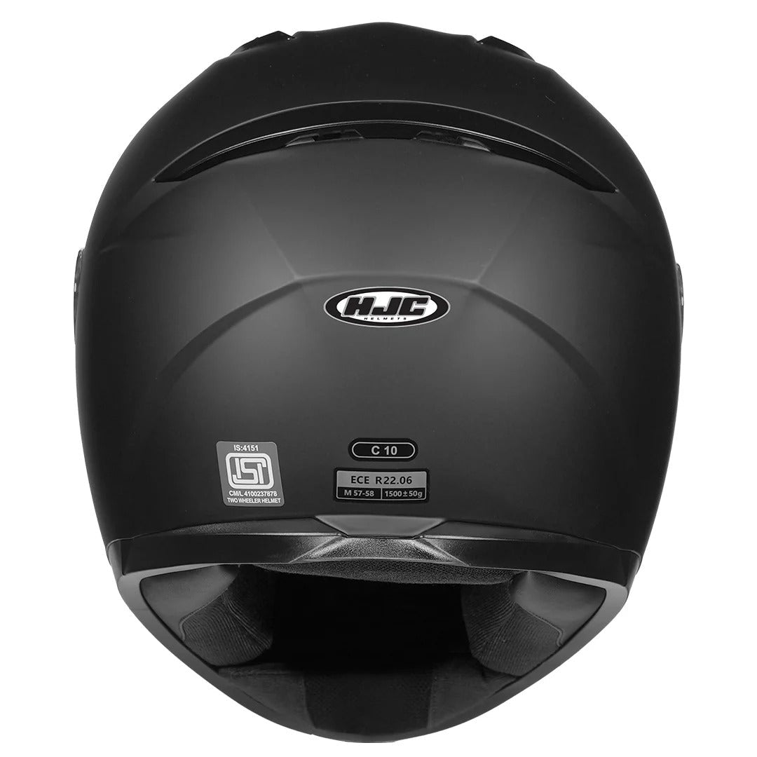 HJC C10 Solid Full Face Helmet - 6KIOMHelmets