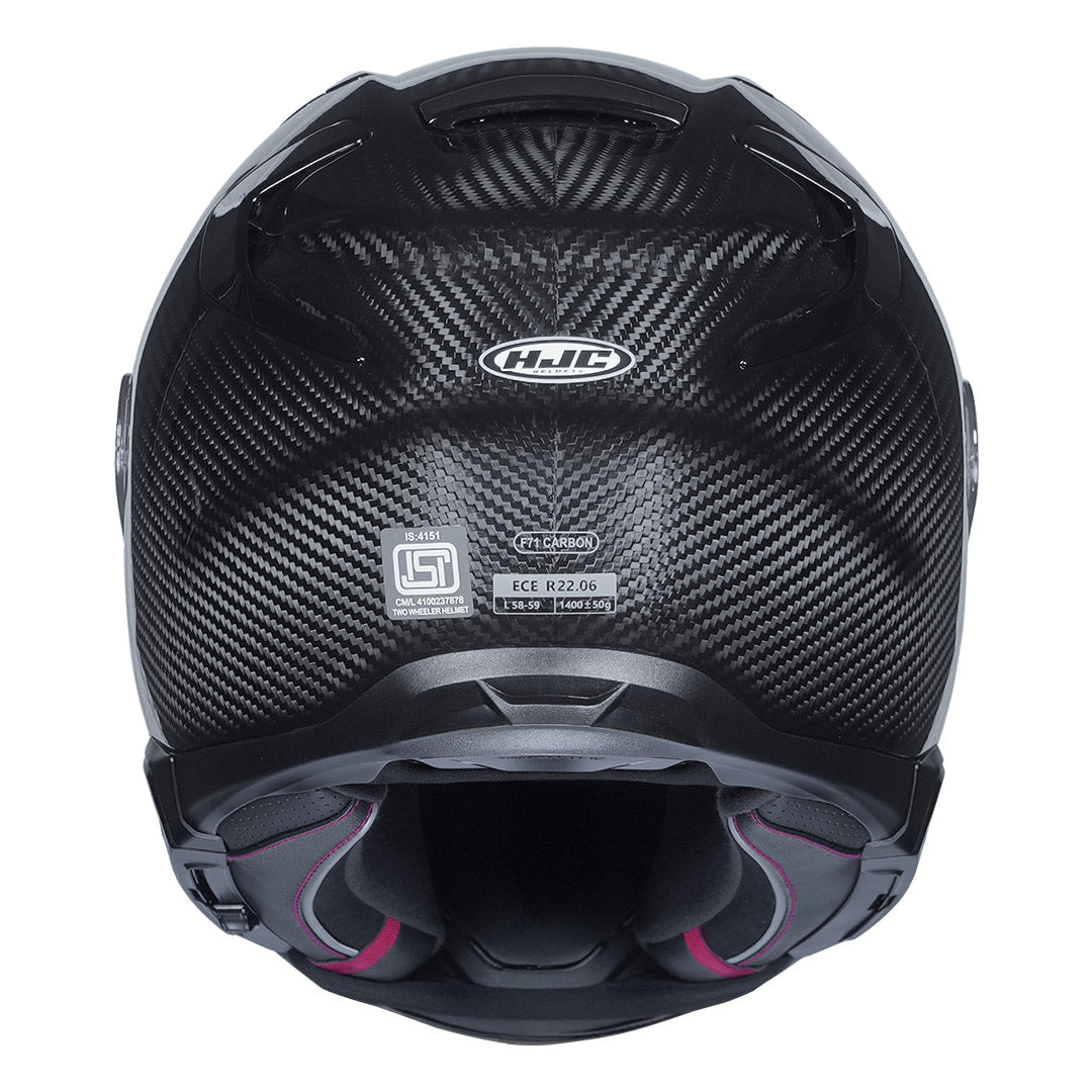 HJC F71 (F7X) Carbon Solid Helmet - 6KIOMHelmets