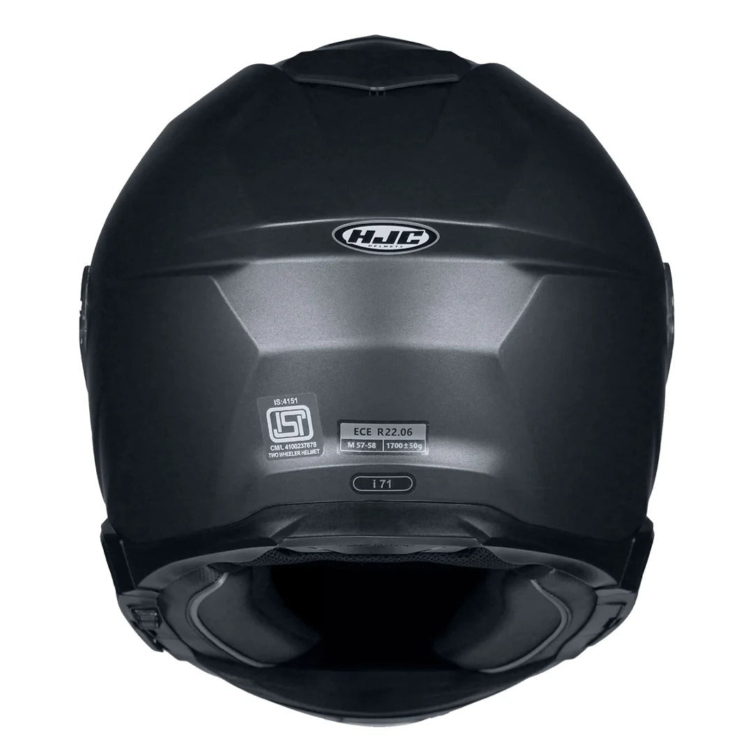 HJC i71 Solid Full Face Helmet - 6KIOMHelmets