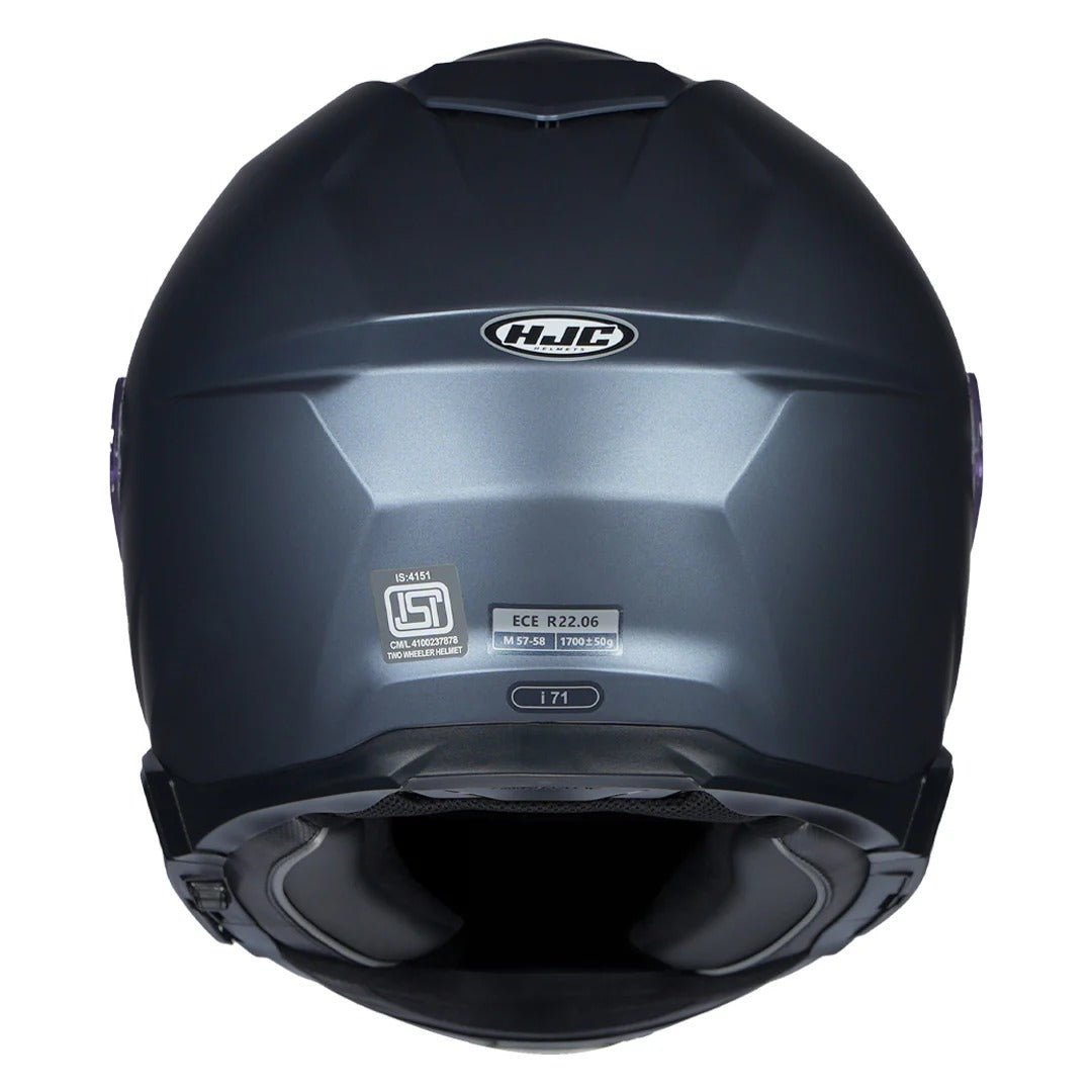HJC i71 Solid Full Face Helmet - 6KIOMHelmets