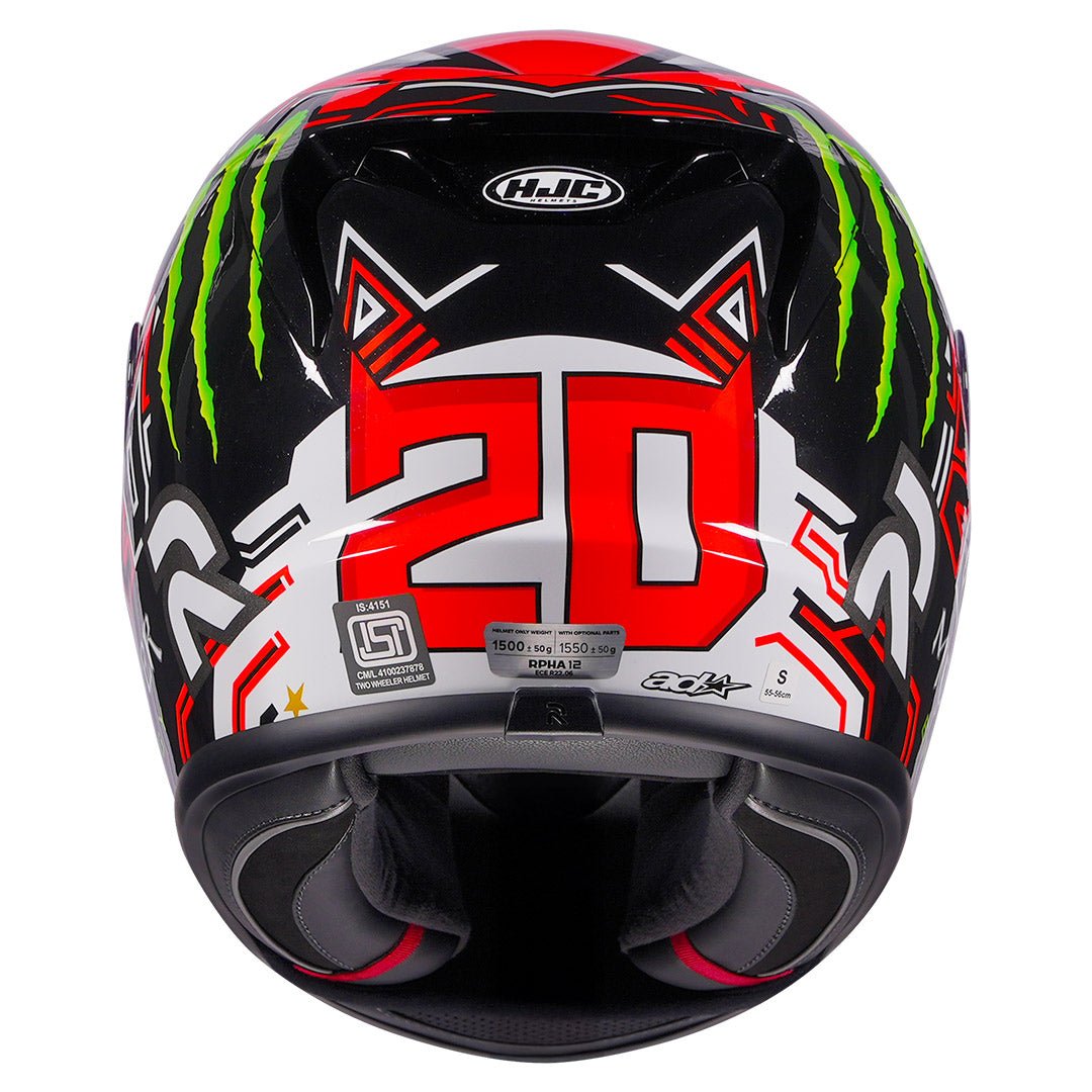 HJC RPHA 12 Quartararo Replica II 2025 Helmet - 6KIOMHelmets