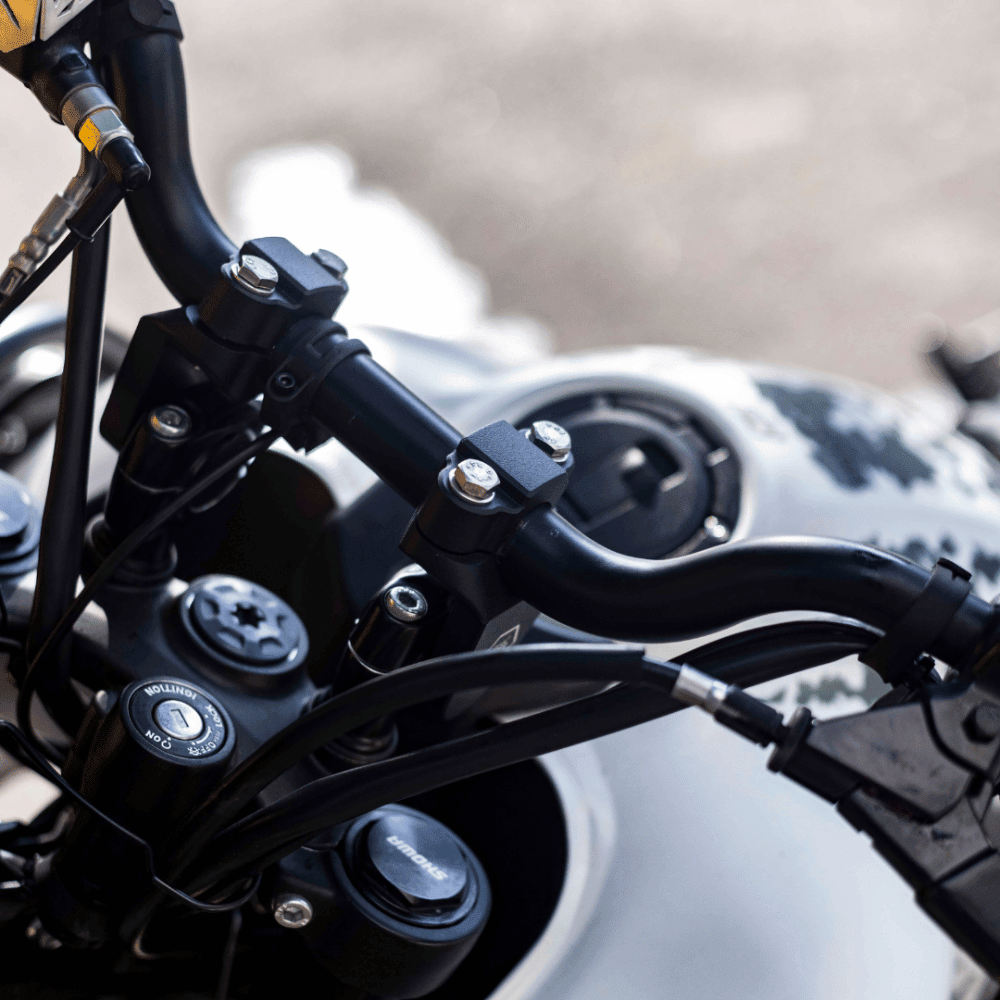 Hyperrider Adjustable Handlebar Riser for RE Himalayan 450 - 6KIOMHandlebar Riser