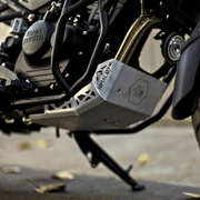Hyperrider Aluminium Bash Plate for RE Himalayan 450 (Silver) - 6KIOMBash Plate