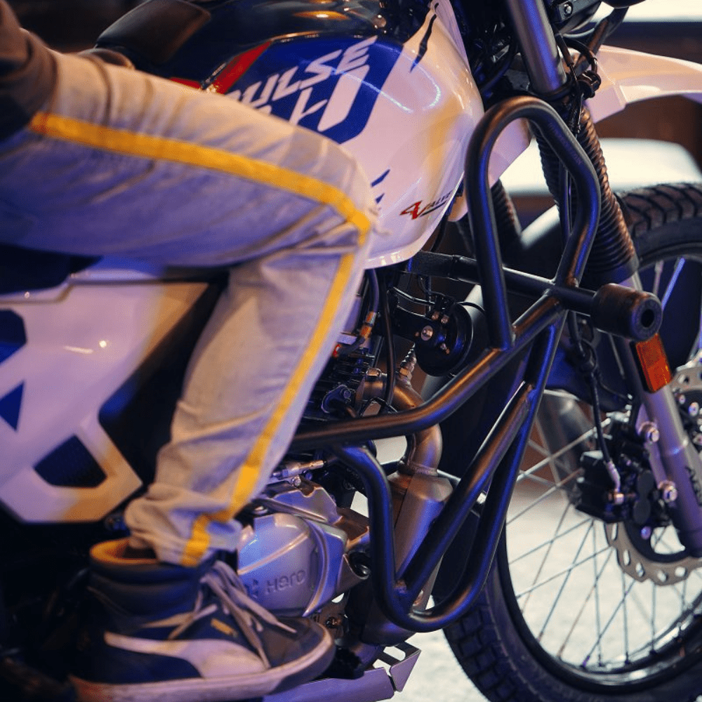 Hyperrider Crash Guard for Hero Xpulse 200 BS6 - 6KIOMCrash Guard
