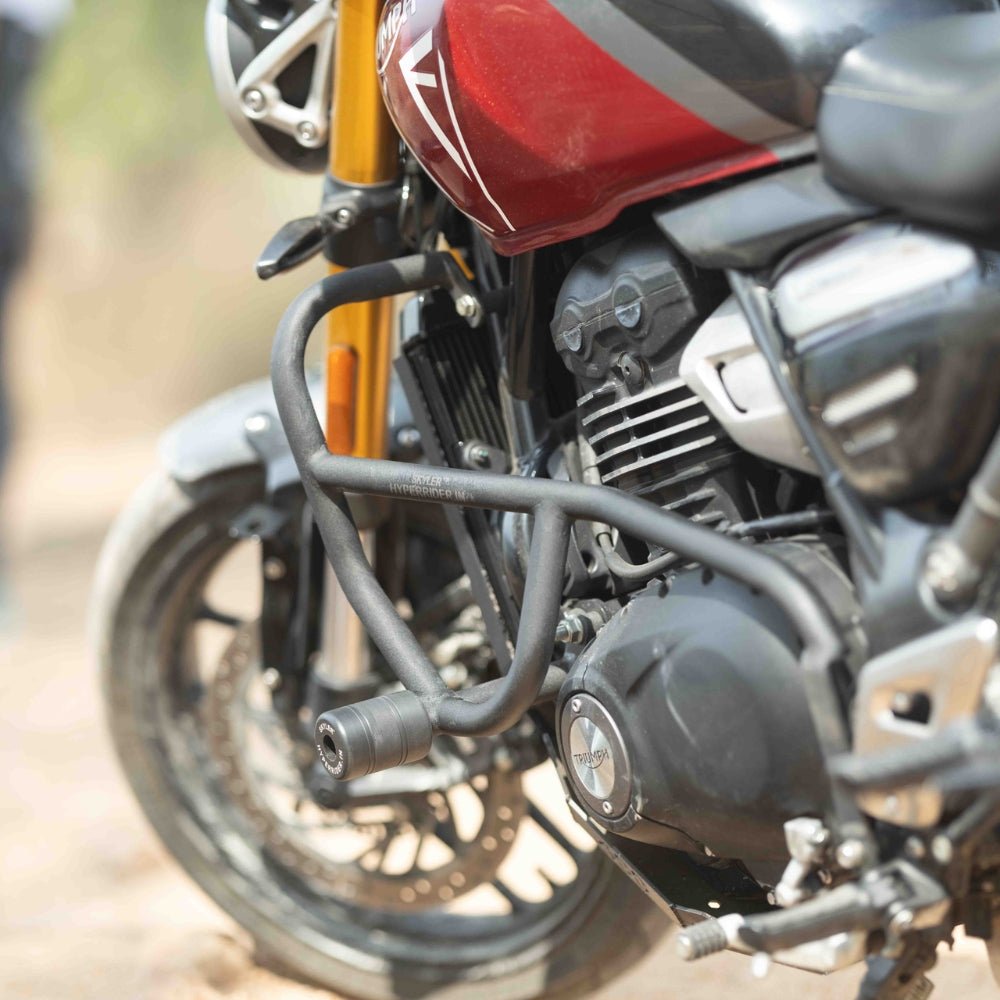 Hyperrider Crash Guard (Type 2) for Triumph Speed 400/Speed T4/Scrambler 400 X - 6KIOMCrash Guard