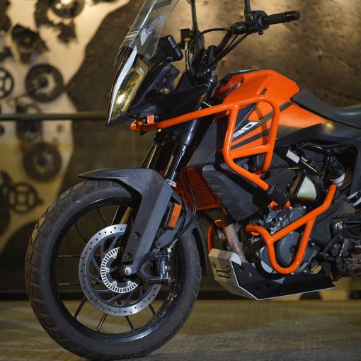 Hyperrider Crash Guard with Grab Slider - (Type 2) for KTM ADV 250/390 - 6KIOMCrash Guard