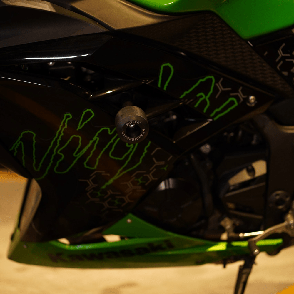 Hyperrider Frame Sliders for Kawasaki Ninja 300 - 6KIOMFrame Slider