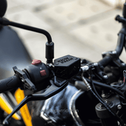 Hyperrider Front Fluid Reservoir Cover (Black) for RE Himalayan 450 - 6KIOMReservoir Cap