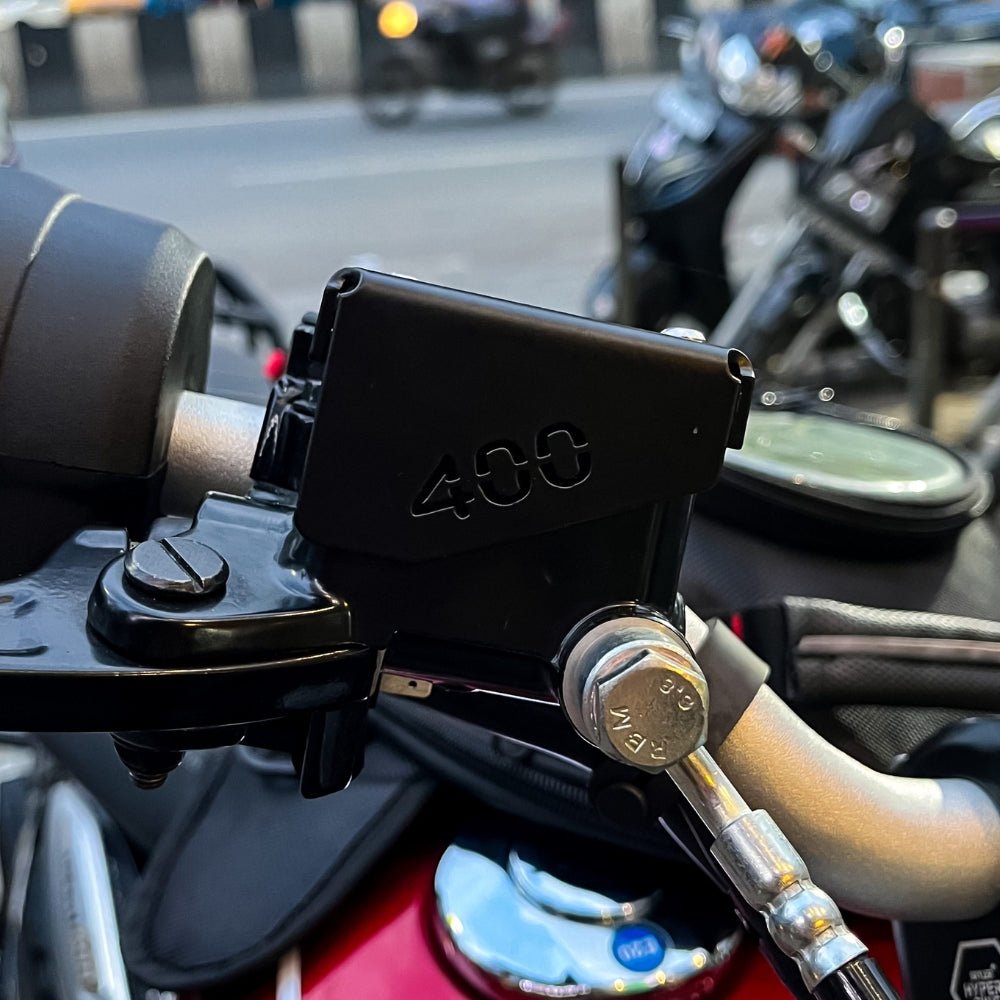 Hyperrider Front Fluid Reservoir Cover for Triumph Speed 400/Speed T4/Scrambler 400 X - 6KIOMReservoir Cap