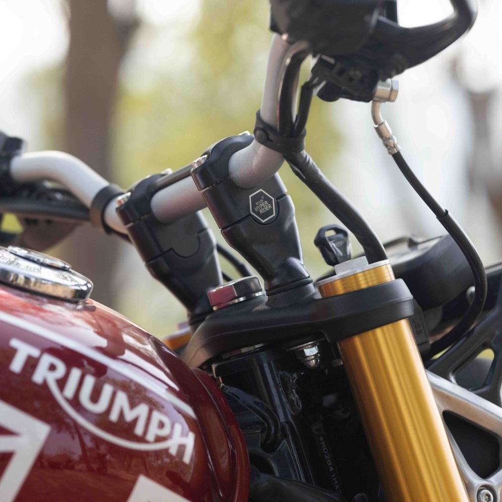 Hyperrider Handlebar Risers for Triumph Speed 400/Speed T4 - 6KIOMHandlebar Riser