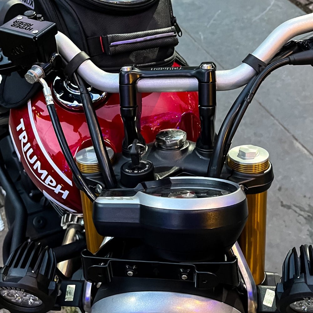Hyperrider Handlebar Risers for Triumph Speed 400/Speed T4 - 6KIOMHandlebar Riser