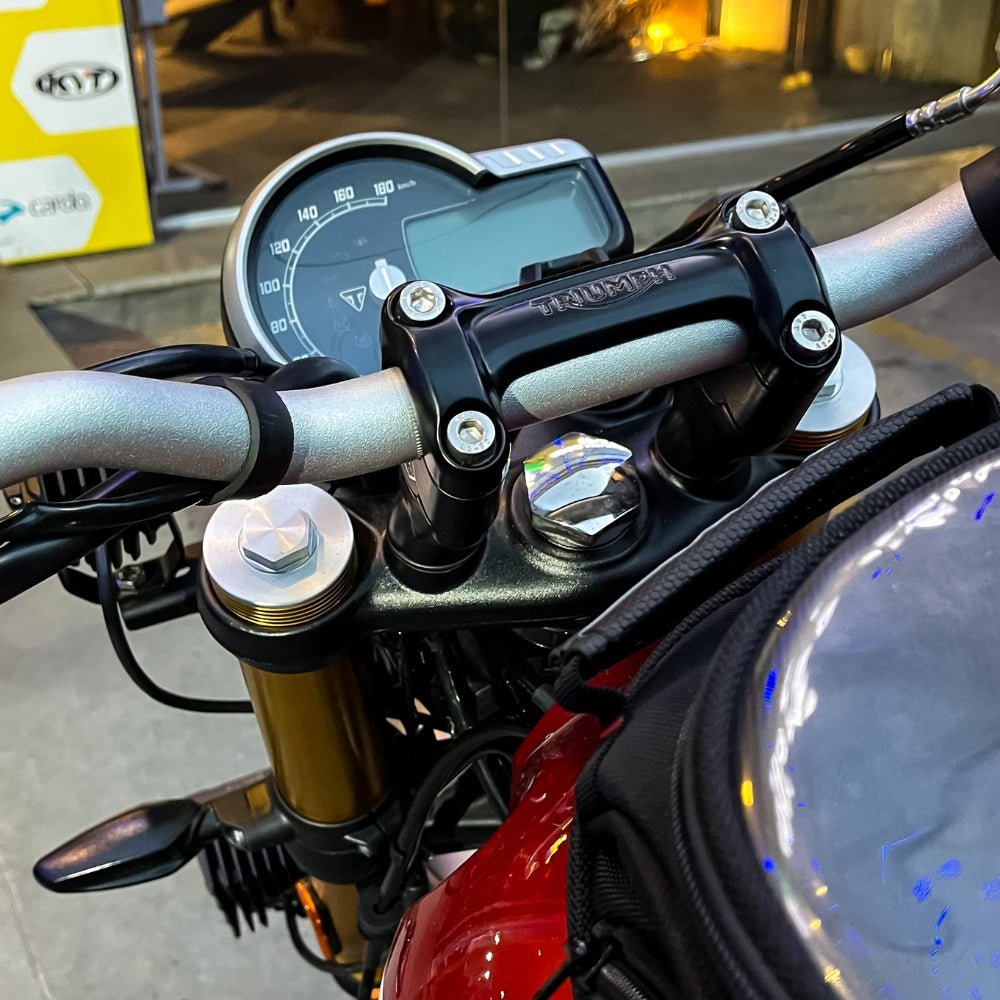 Hyperrider Handlebar Risers for Triumph Speed 400/Speed T4 - 6KIOMHandlebar Riser