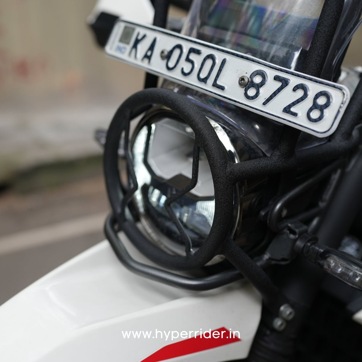 Hyperrider Head Lamp Grill & GPS Mount for Hero Xpulse 210 - 6KIOMHeadlight Grill