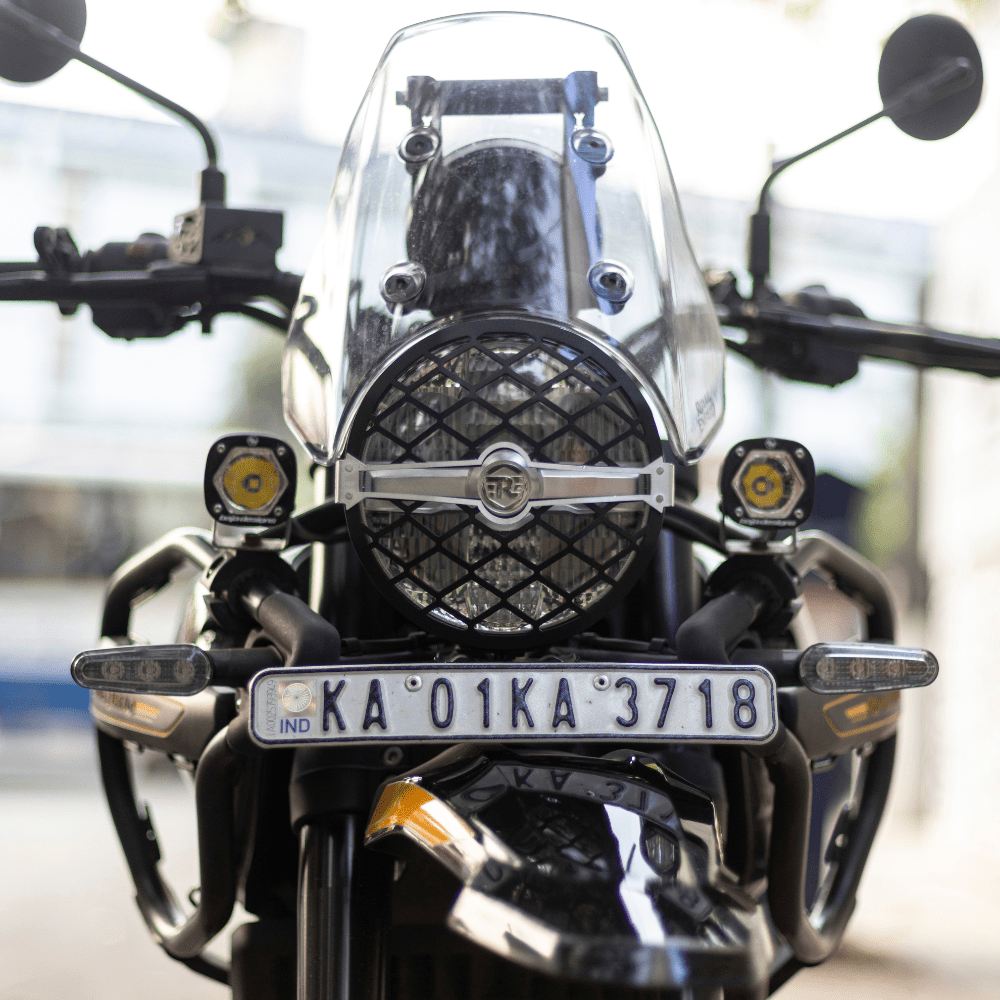 Hyperrider HeadLight Grill for RE Himalayan 450 - 6KIOMHeadlight Grill