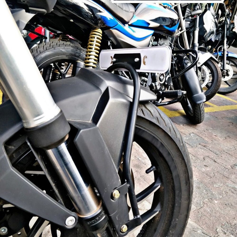 Hyperrider Number Plate Holder for Bajaj Dominar 250/400 & KTM Duke 125–390 - 6KIOMNumber Plate Holder
