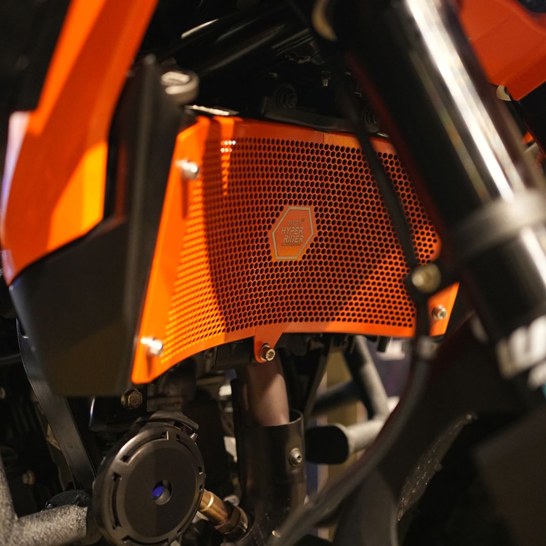 Hyperrider Radiator Guard for KTM Adventure 250/390/390S/390X - 6KIOMRadiator Guard