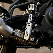 Hyperrider Rear Master Cylinder Cover (Silver) for RE Himalayan 450 - 6KIOMReservoir Cap