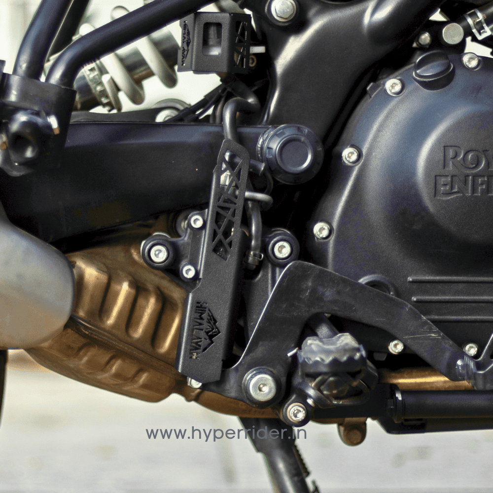 Hyperrider Rear Master Cylinder Cover(Black) for RE Himalayan/Guerrilla 450 - 6KIOMReservoir Cap