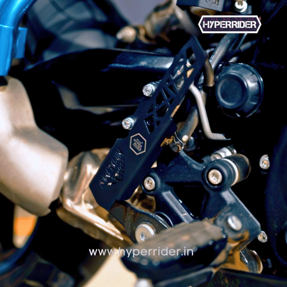 Hyperrider Rear Master Cylinder Cover(Black) for RE Himalayan/Guerrilla 450 - 6KIOMReservoir Cap