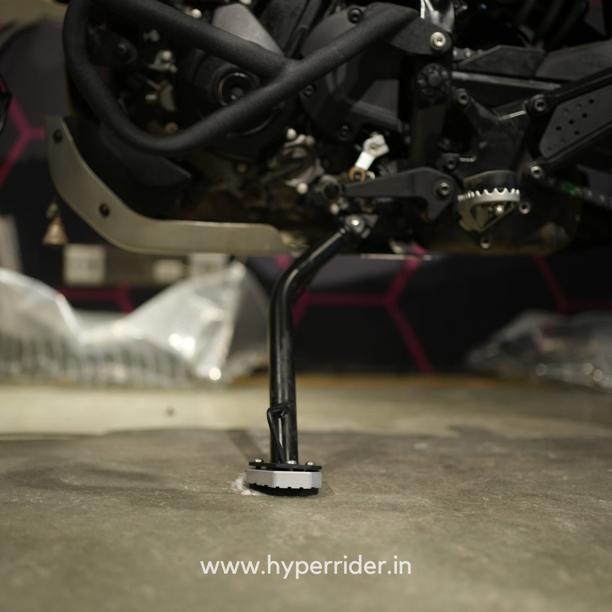 Hyperrider Side Stand Extender for KTM Adventure 250/390S/390X (2025) - 6KIOMSide Stand Extender