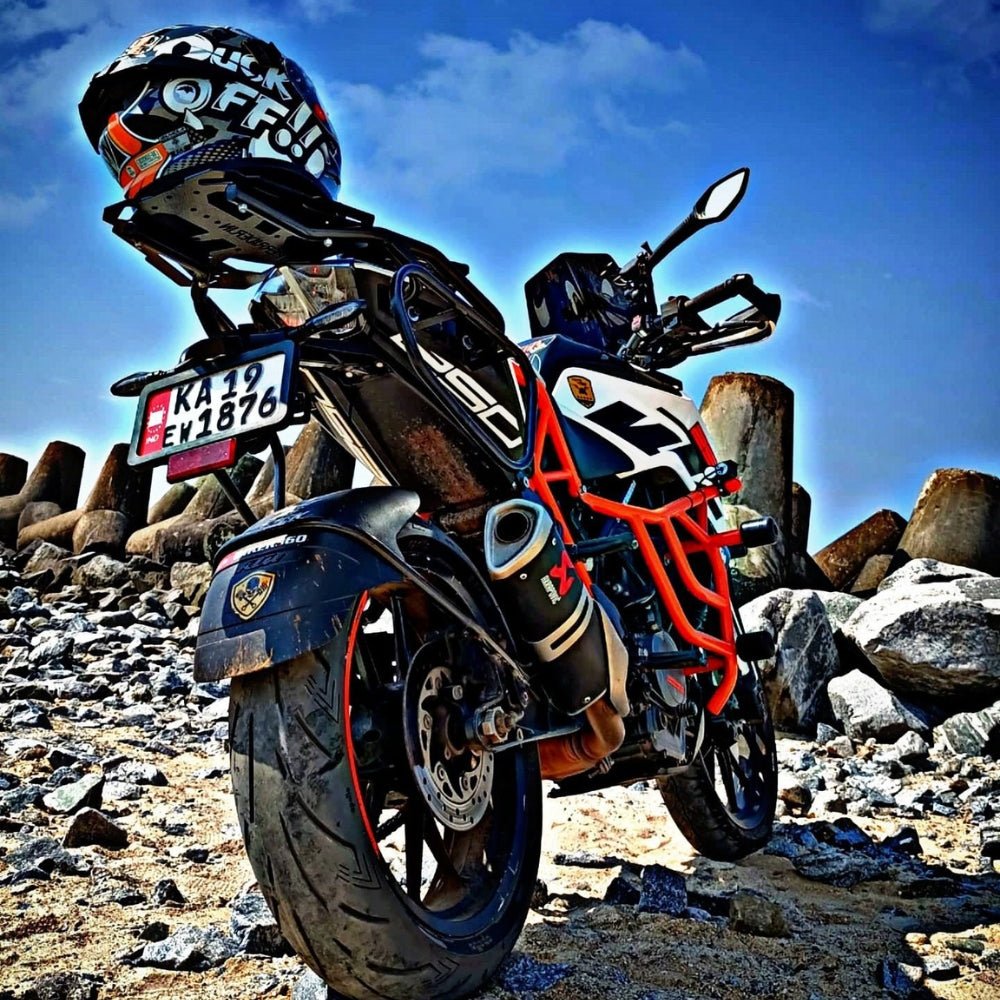 Hyperrider Top Rack for KTM Duke BS4/BS6 models - 6KIOMTop Rack
