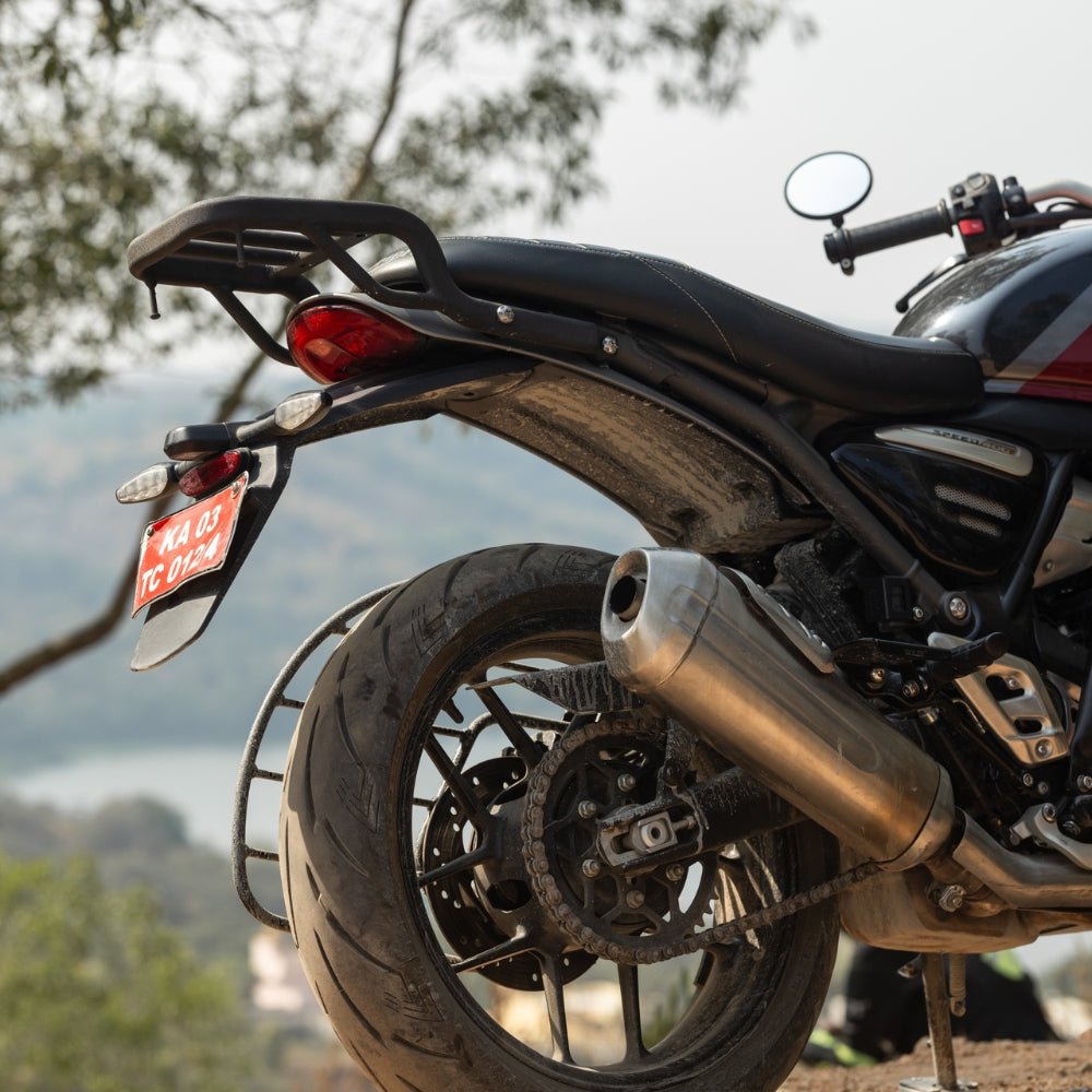 Hyperrider Top Rack (Type 1) for Triumph Speed 400/Speed T4/Scrambler 400 X - 6KIOMTop Rack