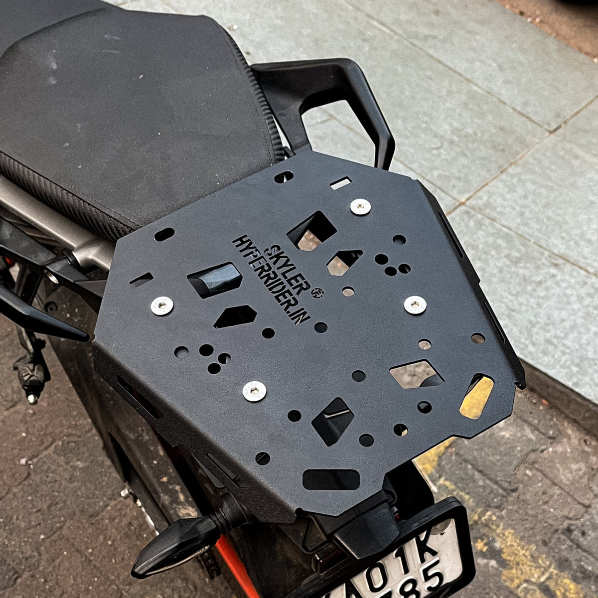 Hyperrider Top Rack W/Plate for KTM Duke 390 Gen 3 - 6KIOMTop Rack