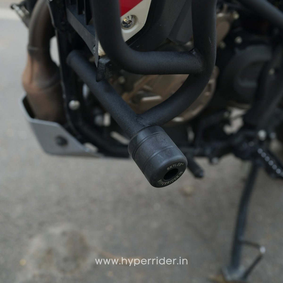 Hyperrider Upper Crash Guard with Grab Slider for Hero Xpulse 210 - 6KIOMCrash Guard