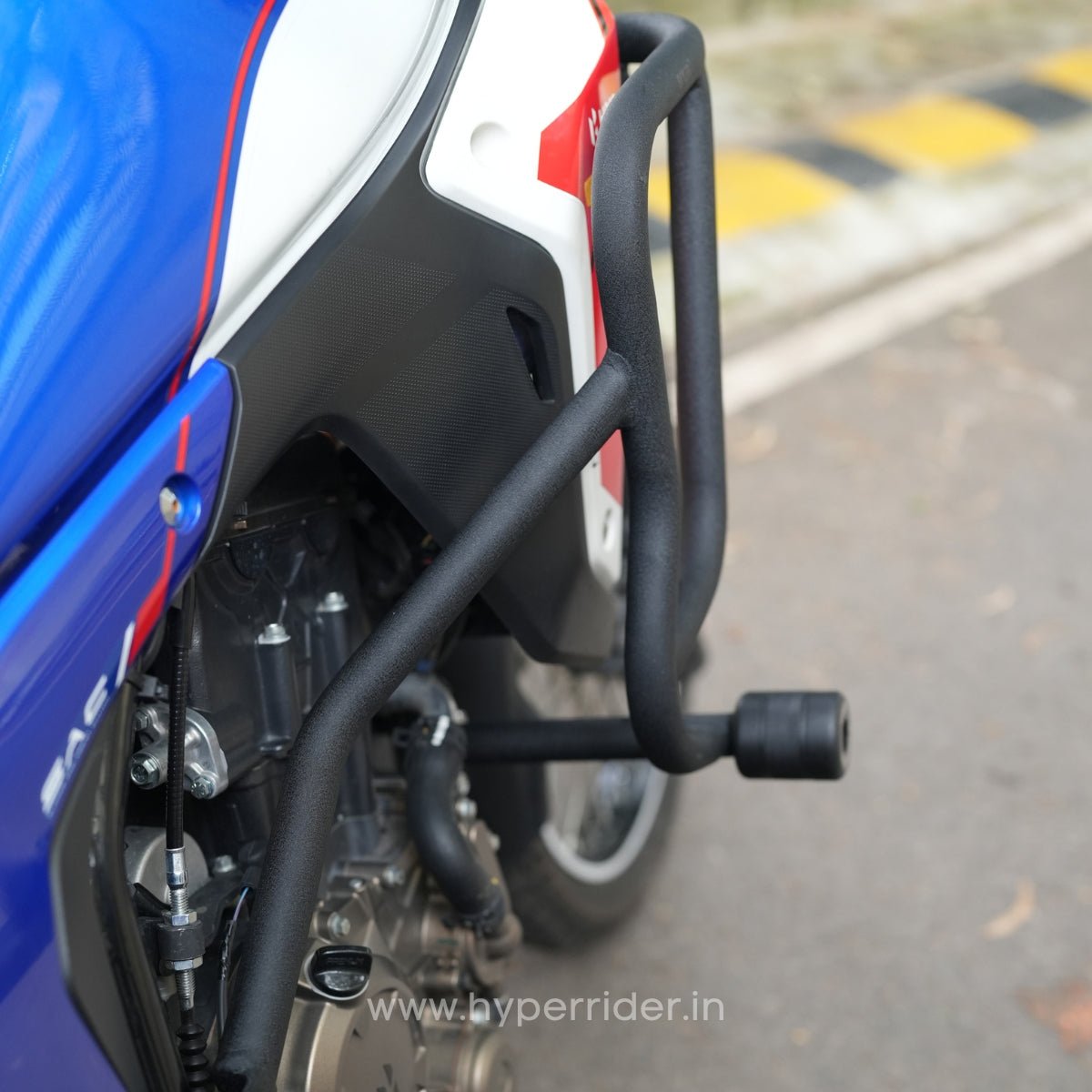 Hyperrider Upper Crash Guard with Grab Slider for Hero Xpulse 210 - 6KIOMCrash Guard