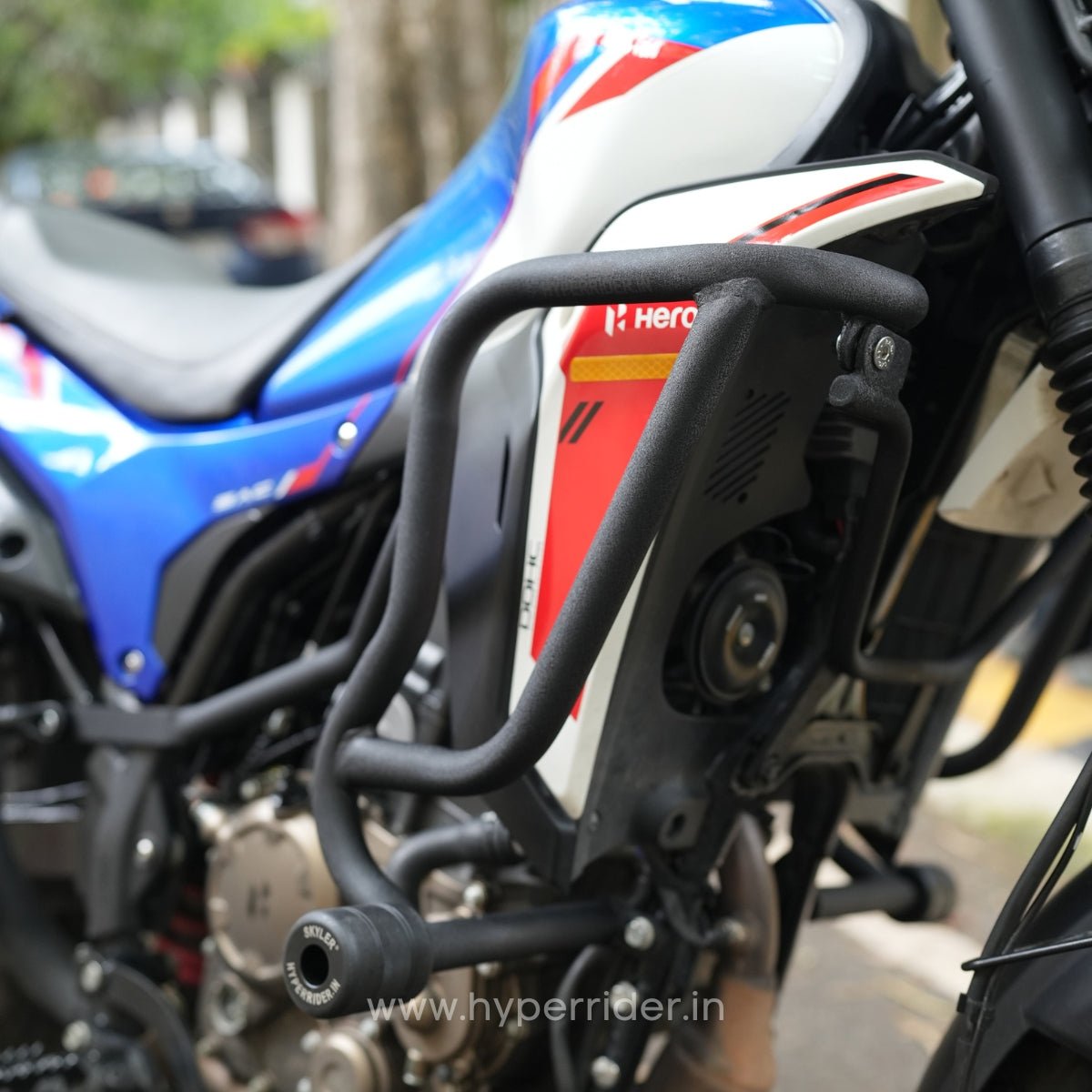 Hyperrider Upper Crash Guard with Grab Slider for Hero Xpulse 210 - 6KIOMCrash Guard